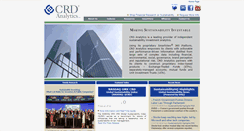 Desktop Screenshot of crdanalytics.com